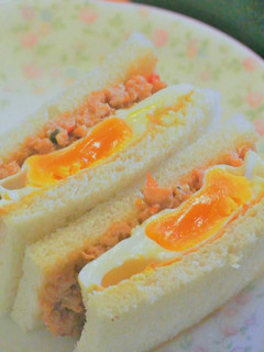 簡単!ガパオのタイ風味サンドイッチ-レシピのメイン写真