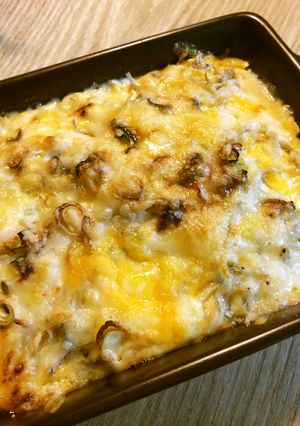 混ぜて焼くだけ☆豆腐としらすのグラタン-レシピのメイン写真