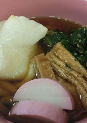 簡単！朝ごはんに福うどん-レシピのメイン写真