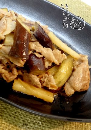 テケトー料理24☆豚肉と長芋の味ぽん炒め-レシピのメイン写真