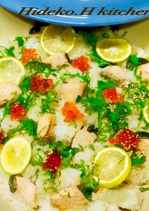 鮭といくらの石狩親子ごはん-レシピのメイン写真