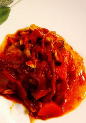 とり胸肉ののラタトゥイユ煮込み-レシピのメイン写真