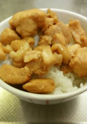 醤油みりんお酒が1対1対1の焼き鳥丼 -レシピのメイン写真