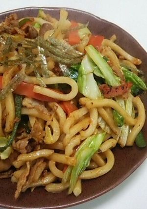 コチュジャンで作るピリ辛焼きうどん♪-レシピのメイン写真