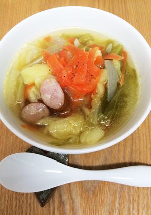 ルクルーゼでポトフ-レシピのメイン写真