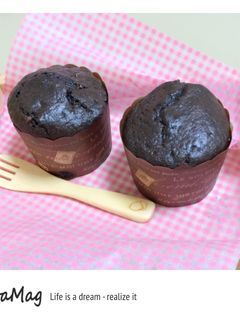 お豆腐de濃厚ショコラマフィン❇︎-レシピのメイン写真