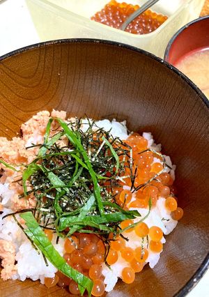 自分で漬ける！いくら丼-レシピのメイン写真