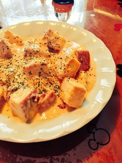 ラスクdeカルボナーラ-レシピのメイン写真