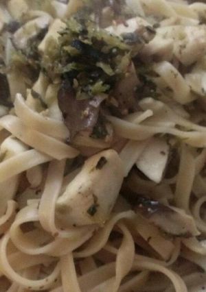 高菜とエリンギのパスタ-レシピのメイン写真