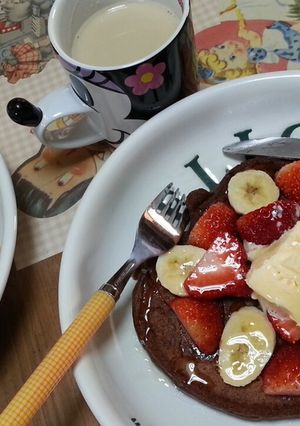 パンケーキ-レシピのメイン写真