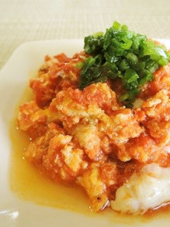 トマトのスクランブルエッグ-レシピのメイン写真
