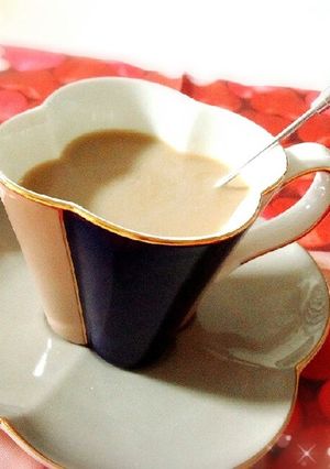 カフェ気分♪黒糖豆乳カフェオレ＊*-レシピのメイン写真