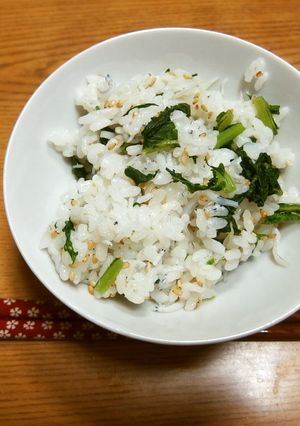 簡単・おいしい 「菜飯」-レシピのメイン写真