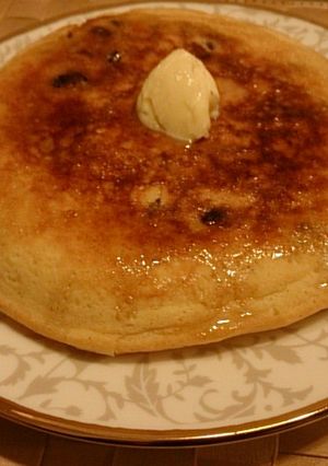 ◆簡単♡窯蒸し風ラムレーズンパンケーキ◆-レシピのメイン写真