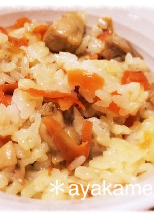 ＊にんじんご飯＊-レシピのメイン写真