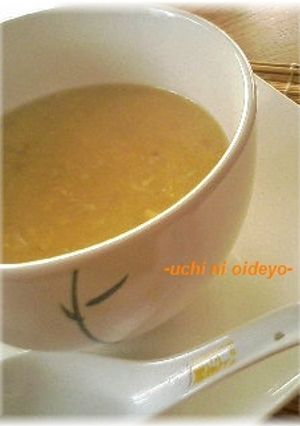 ささ身と卵☆とろけ~る中華風コーンスープ-レシピのメイン写真