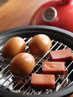 卵とチーズの燻製-レシピのメイン写真