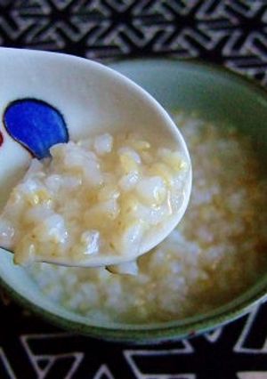 玄米ともち米のお粥、覚書☆【圧力鍋】-レシピのメイン写真
