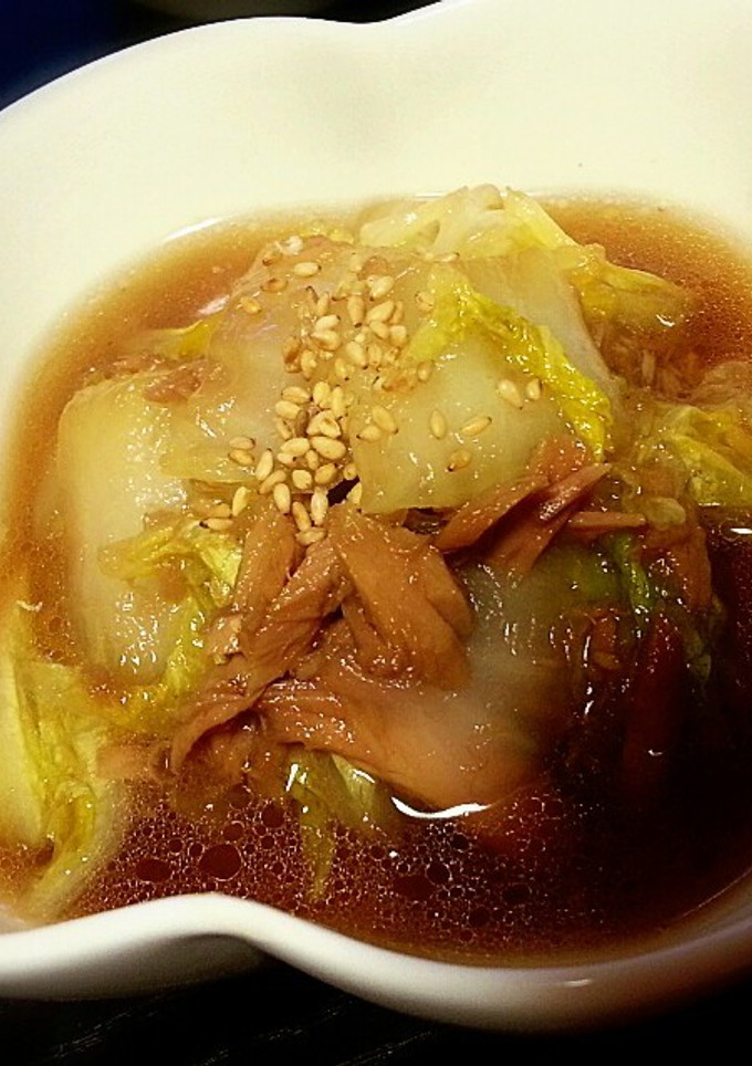 白菜とシーチキンの☆簡単煮物-レシピのメイン写真