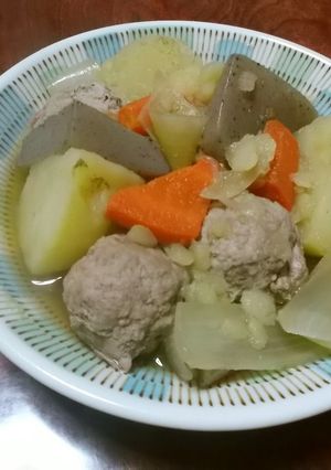 ミンチで肉じゃが風-レシピのメイン写真