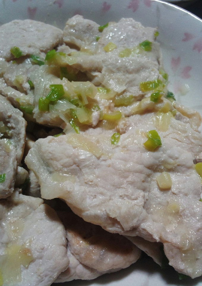 生姜焼き豚肉でネギ塩♡-レシピのメイン写真