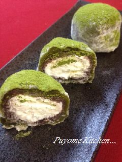 抹茶クリーム大福-レシピのメイン写真