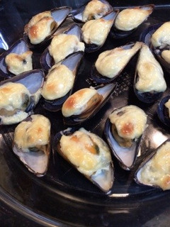 簡単!ムール貝のガリマヨ焼き-レシピのメイン写真