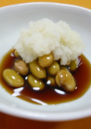 青大豆で　みぞれ浸し豆-レシピのメイン写真