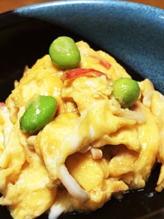かに玉味のたまご焼き。朝ごはんや弁当に!-レシピのメイン写真