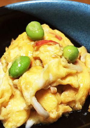 かに玉味のたまご焼き。朝ごはんや弁当に！-レシピのメイン写真