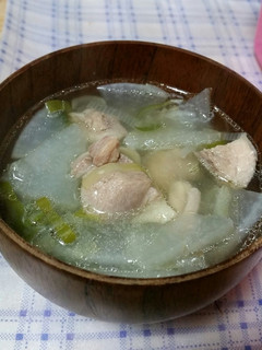 冬に生姜であったまる~♡大根と鶏のスープ-レシピのメイン写真