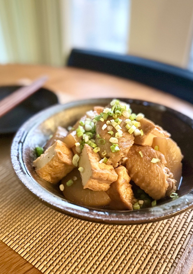 ほろほろしみしみ♪手羽先と大根の田舎煮-レシピのメイン写真