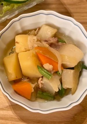 圧力鍋で簡単肉じゃが-レシピのメイン写真