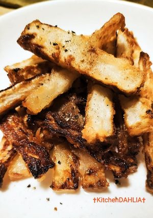 【大根ポテト？】外カリ中じゅわ🍟深夜のおつまみ🍺-レシピのメイン写真