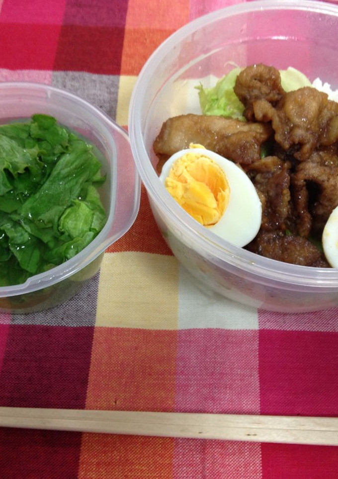 豚の竜田揚げ丼-レシピのメイン写真