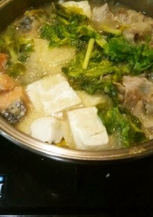 鮭と豆乳豆腐のみぞれ鍋-レシピのメイン写真