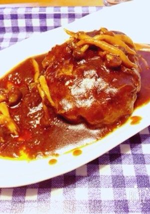ハンバーグをヘルシーにするコツ-レシピのメイン写真