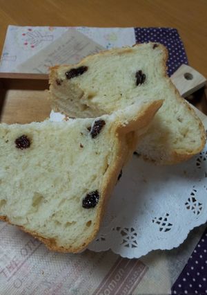 ☆ホエーで♪しっとりレーズン食パン☆-レシピのメイン写真
