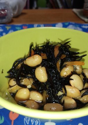 てんさい糖で優しい味☆ヒジキと大豆の煮物-レシピのメイン写真