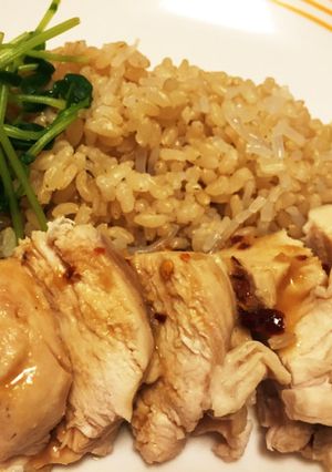 簡単！海南鶏飯 チキンライス-レシピのメイン写真