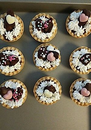 バレンタインに〜❣❣チョコバナナタルト♡-レシピのメイン写真