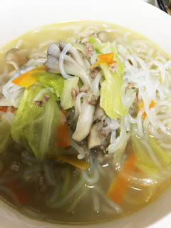 白滝野菜ラーメン-レシピのメイン写真