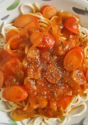 給食の「あんかけスパゲッティ」-レシピのメイン写真