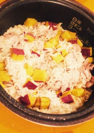さつまいも炊き込みジャスミンライス-レシピのメイン写真