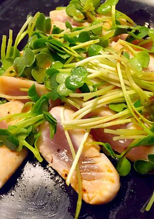 びんちょうマグロのお刺身炙り風♡-レシピのメイン写真