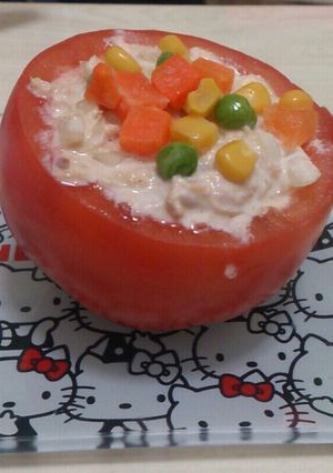 まるごと とまと さらだ(・∀・)-レシピのメイン写真