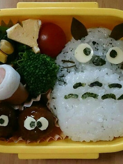 トトロの秋弁当-レシピのメイン写真