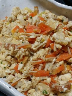 簡単☆ヘルシー炒り豆腐-レシピのメイン写真