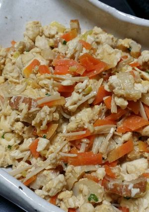 簡単☆ヘルシー炒り豆腐-レシピのメイン写真