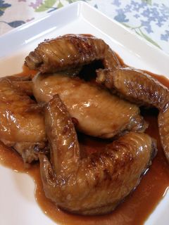 ♪手羽先の甘酢煮♪-レシピのメイン写真